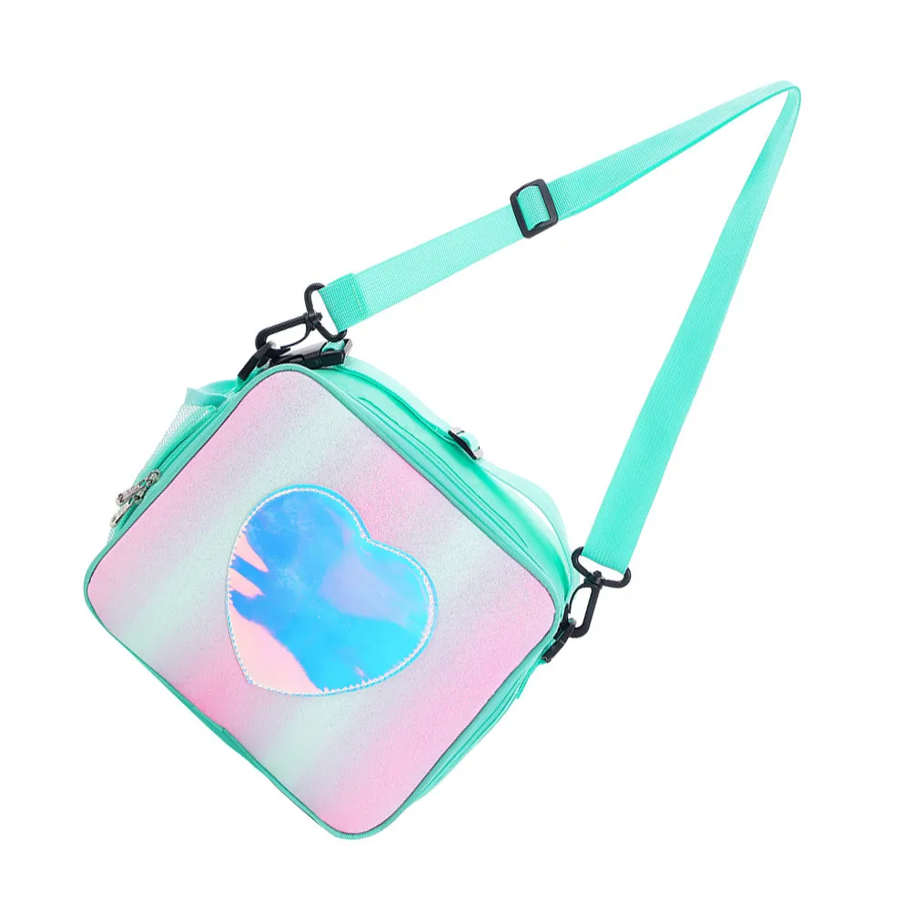 

Stylish Kids Bento Bag with Insulation Large Capacity Lunch Storage Bag Portable Single Shoulder Travel School