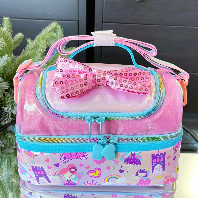 Ves304 Stainless Steel Lunch Box Primary School Students Lunch Box Children Compartment Lunch Box Cartoon Unicorn Lunch Box Cute