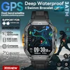 新しい GPS スマートウォッチ 10ATM 防水内蔵デュアルバンド GNSS コンパスミリタリースポーツスマートウォッチ男性 2025 新 Xiaomi ウルトラ 1