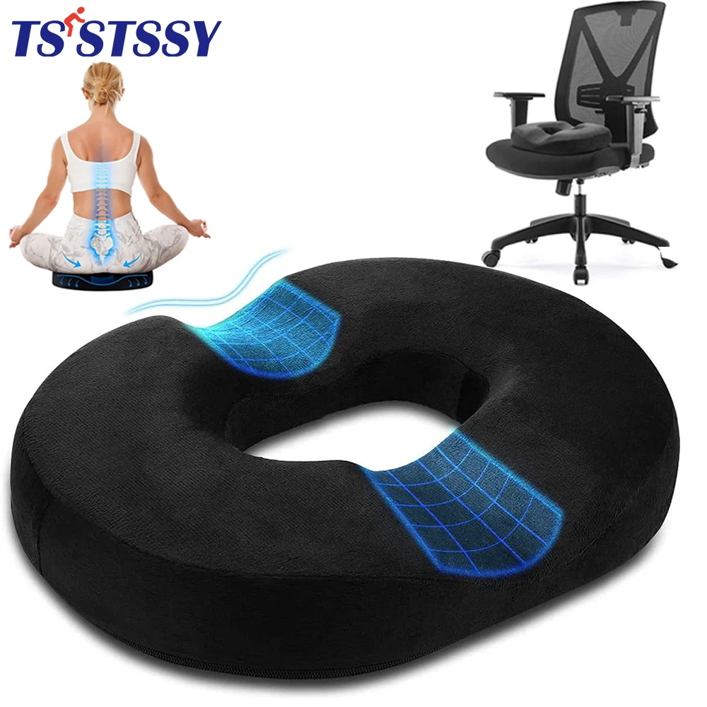 Donut Pillow for Tailbone Pain Relief Cushion for Sitting for Postpartum Pregnancy, Butt Seat Cushion, Back, Coccyx, Sciatica