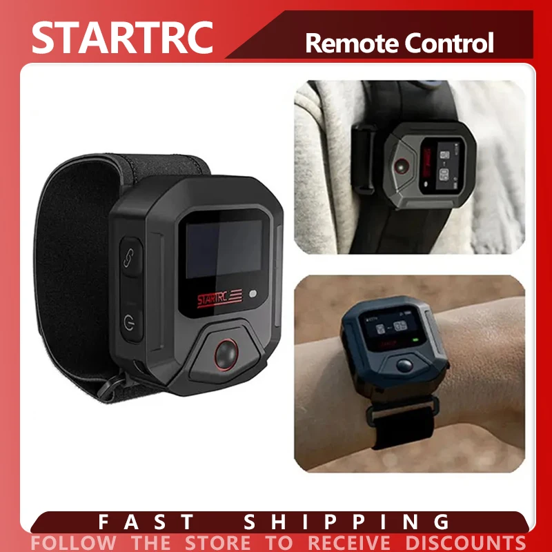 STARTRC GPS بلوتوث لاسلكي للتحكم عن بعد لـ Action 5 Pro/Action 4 ملحقات الكاميرا 25M ساعة معصم متعددة التحكم #1