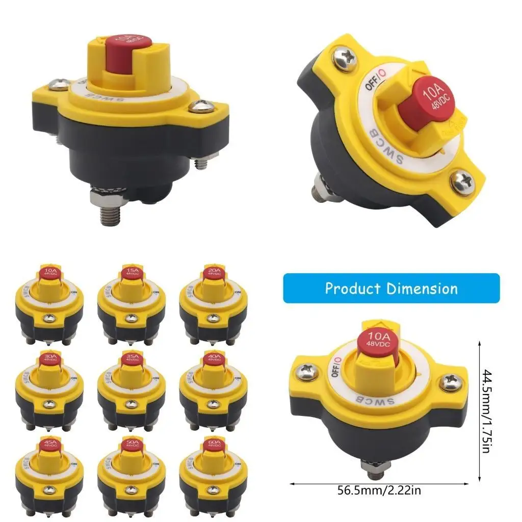 

02DE Cut Isolator Switch 48V 10A-60A Disconnect Switching