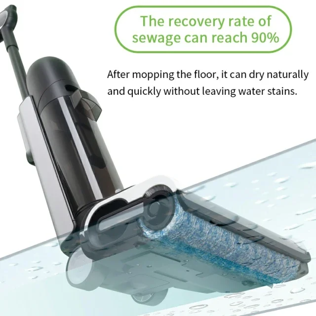 two water tank handheld vacuum wet dry using wireless Floor Washer