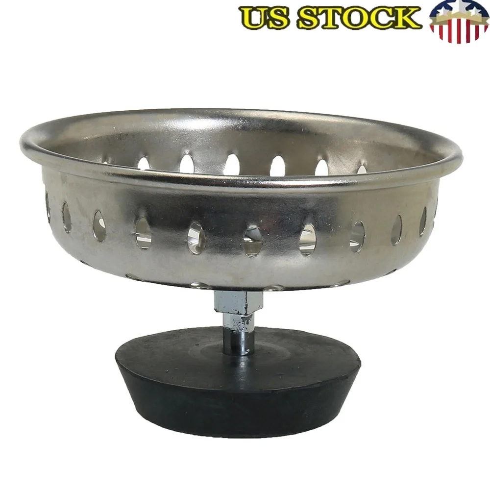 

2 шт., 3,2 дюйма, сито для раковины из нержавеющей стали, пробка для раковины, сетчатый диск, можно мыть в посудомоечной машине, простая установка, аксессуары для кухни и ванной комнаты