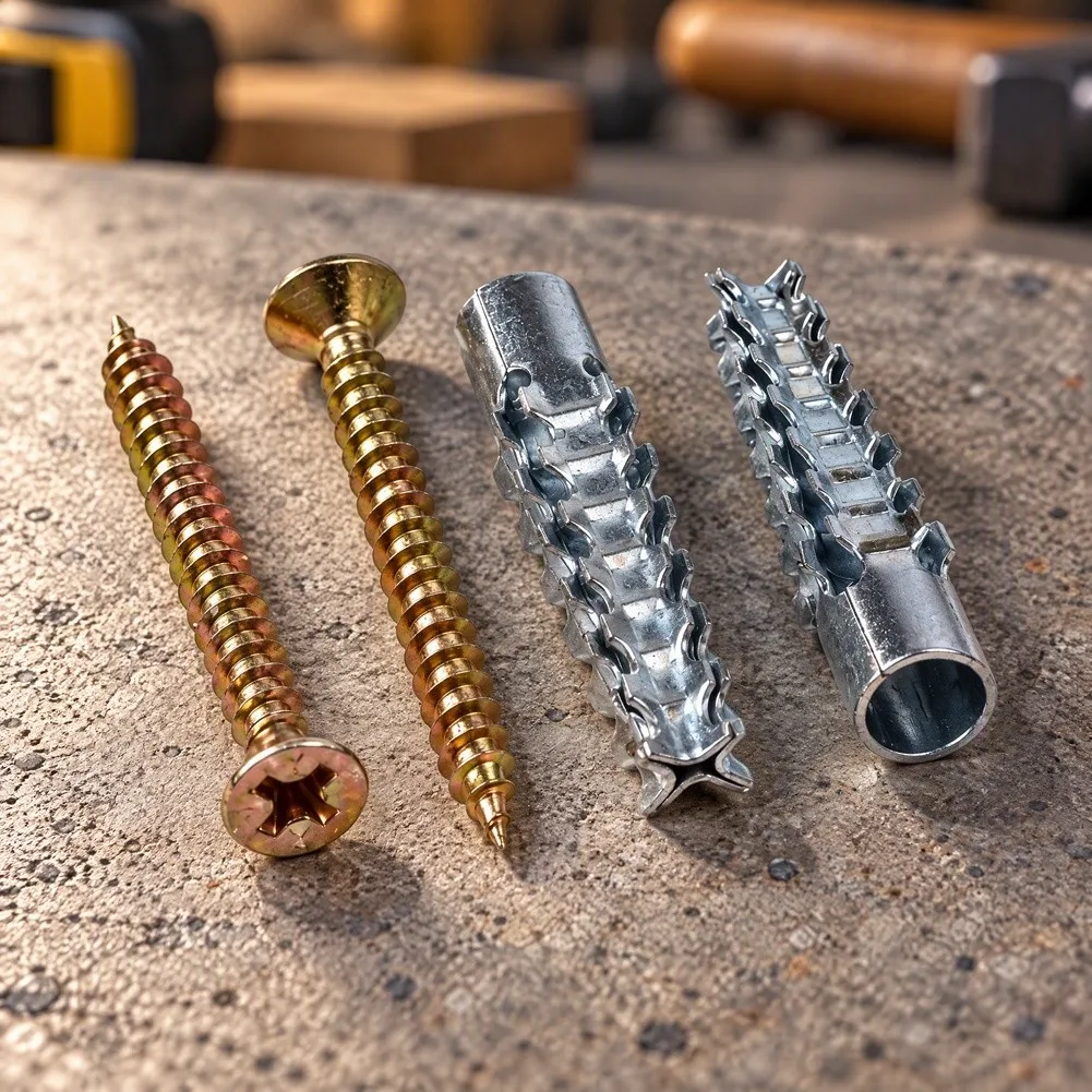 Zinc Alloy Expansion Anchor Pair for Structural Mounting Where Vibration Resistance and Mechanical Stability Are Required