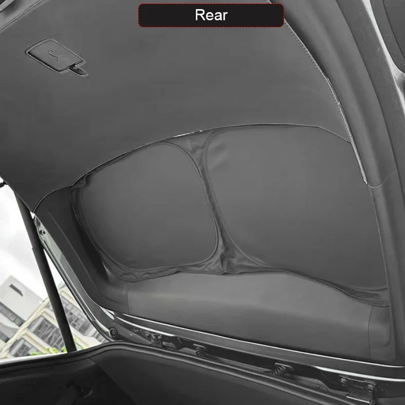 

Car Black Window Privacy Sunshade Anti-UV Heat Insulation Protect Cover Interior Accessory For BYD TANG TAN EV 2022-Present