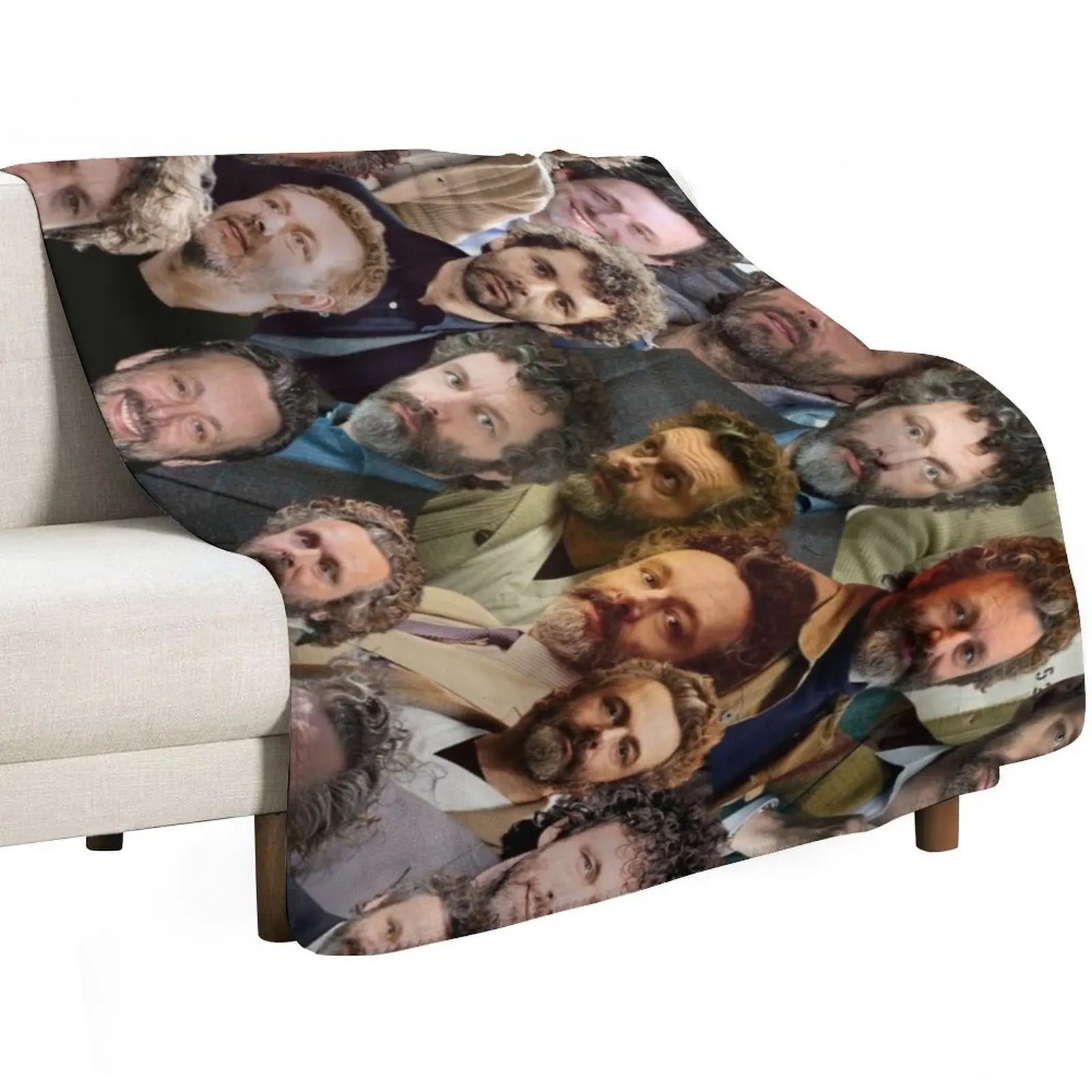 michael sheen photo collage Throw Blanket Decorative Beds Sofa Quilt Luxury Throw Thin Flannels Blankets