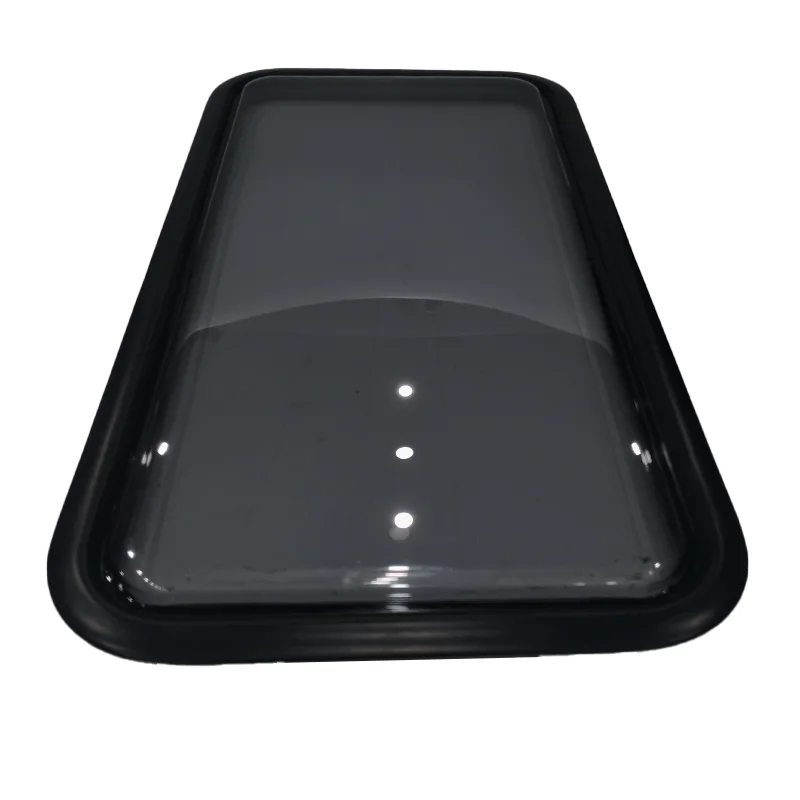 Motor Caravan Acrylic Fixed Caravan Motor Caravan Side Window Pop Up Camper Round Corner Window