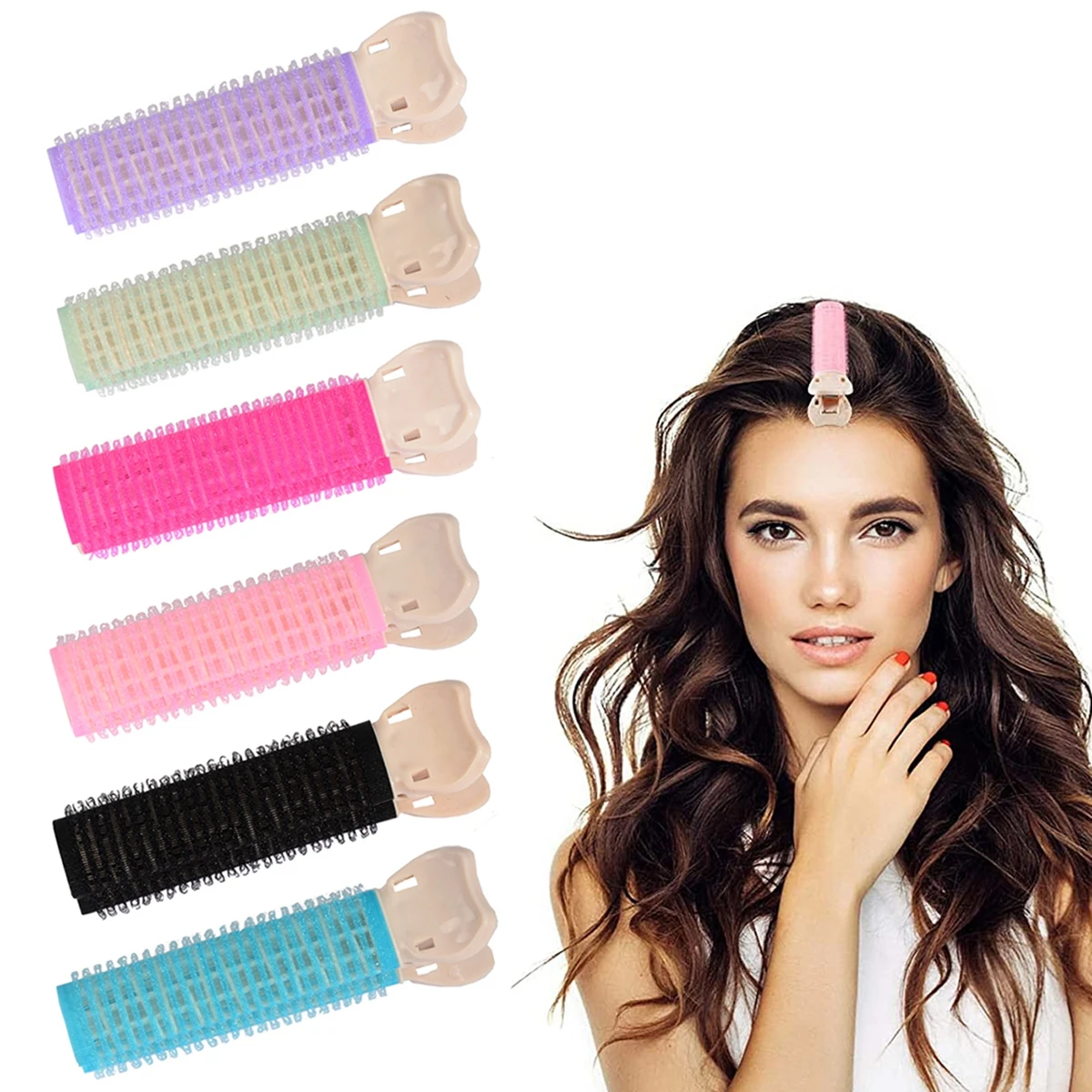 

6Pcs Fluffy Hair Root Clips Hair Root Clip Root Clips Volumizing Hair Root Clip Hair Styling Tools Hair Volume Clips