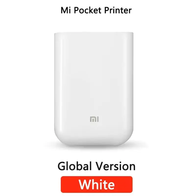 New! Global Version Portable Pocket Photo Printer 300dpi Bluetooth-compatible DIY Share Smart Mobile Mini AR Printer