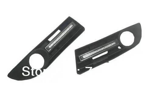 

Fog Light Grille With LED DRL For Volkswagen For VW Polo 9N3