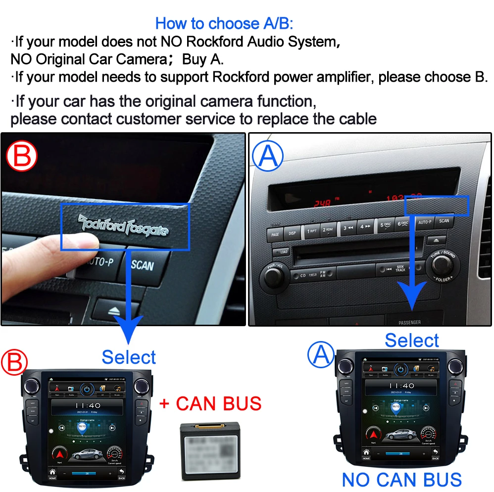 CAIXI GX9 2Din Android 13 Car Radio For Mitsubishi Outlander Xl 2 2008-2011 Multimidia Carplay Stereo GPS 9.7