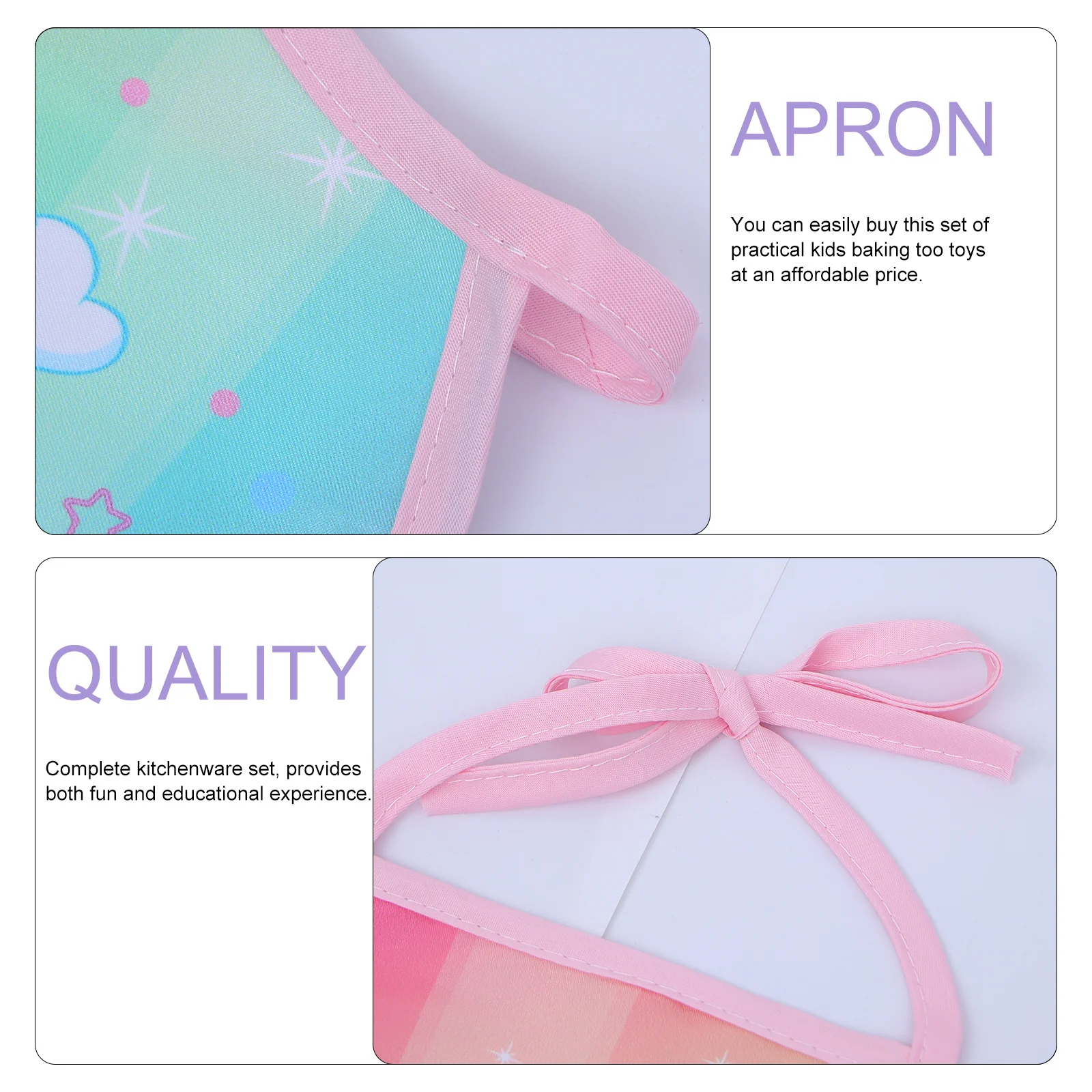 1 conjunto crianças dinossauro avental cozimento utensílios de cozinha fingir jogar conjunto educacional criança cozinhar role play ferramentas conjunto utensílios de cozinha brinquedos