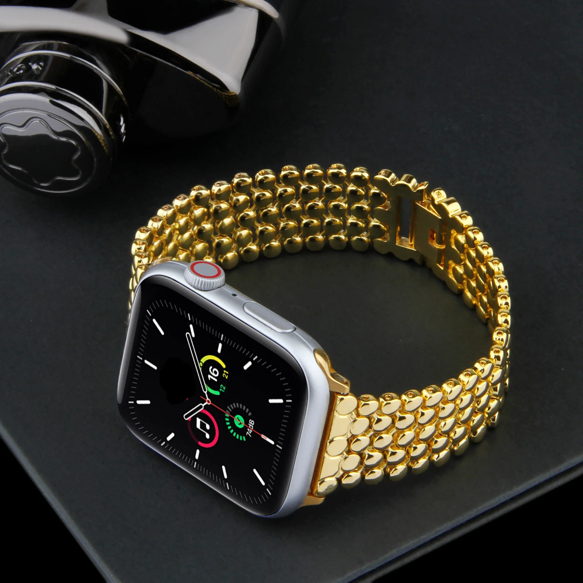 Edelstahl band für Apple Watch Ultra 2 Band 45mm 42mm 40mm 41mm 44mm Metall armband für iwatch Serie 9 8 7 6 se 5 4 Armband – Detail 15