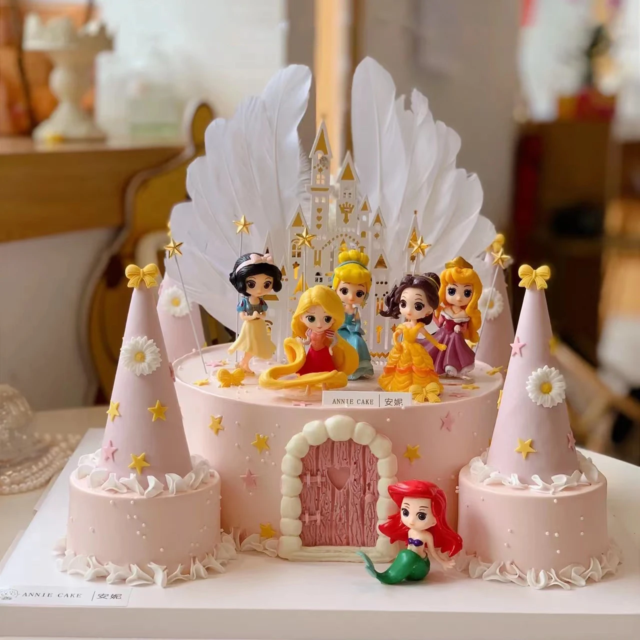 Decorazione per Torta Happy Birthday Cake Topper Glitter Decorazione per Torta Happy Birthday Cake Topper Glitter