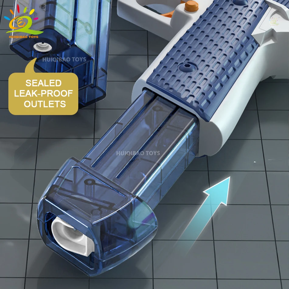 HUIQIBAO M1911 الكهربائية السيارات القتالية ضوء مدفع المياه الصيف في الهواء الطلق الشاطئ الخيال النار مكافحة المياه لعبة اطلاق النار لعبة للأطفال