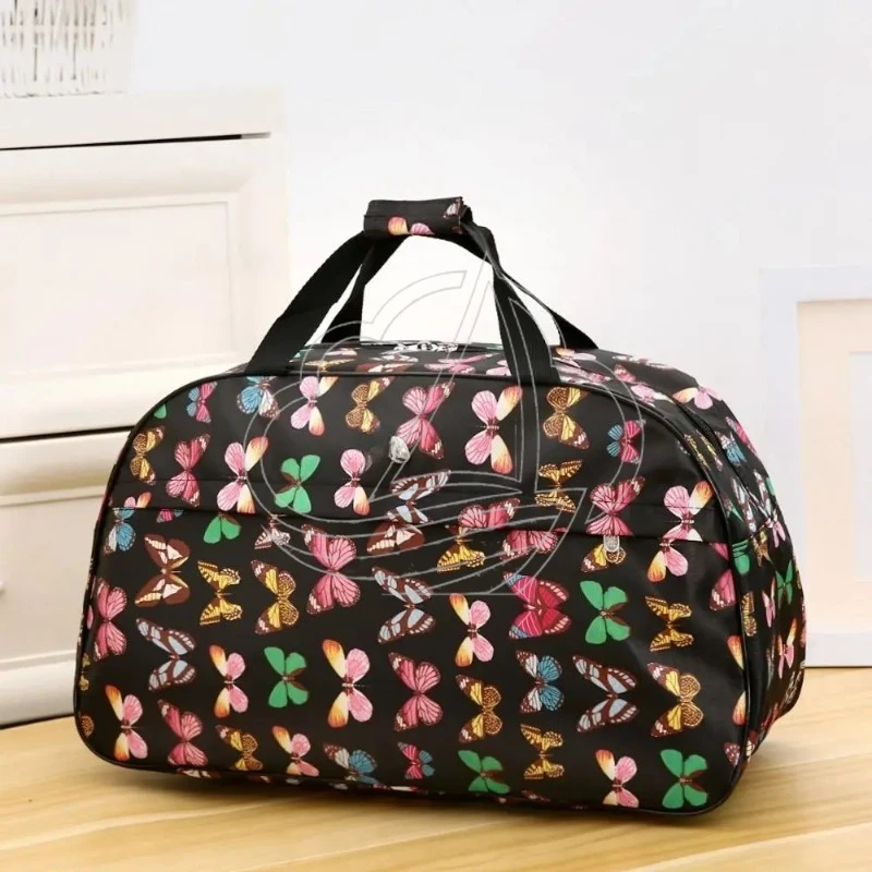 Foldable Large Capacity Travel Duffel Bag Portable Storage Carry On Luggage Bag