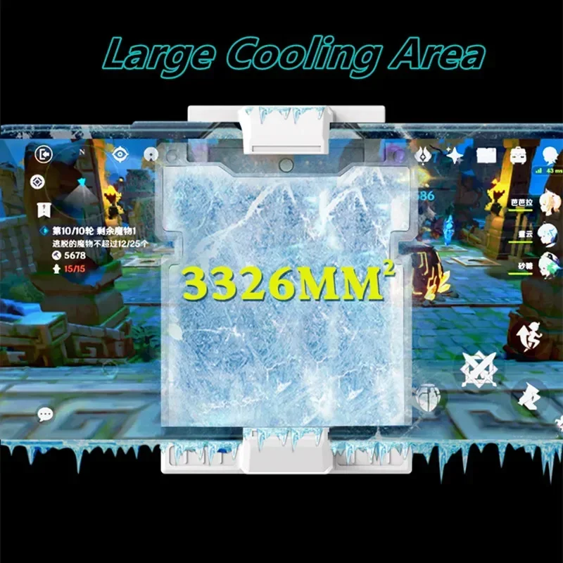 モバイルエアコンカバー,携帯電話カバー形状,ゴーク用,pubg fps,射撃,iPhone用,Samsung,Xiaomi冷却ファン,2023