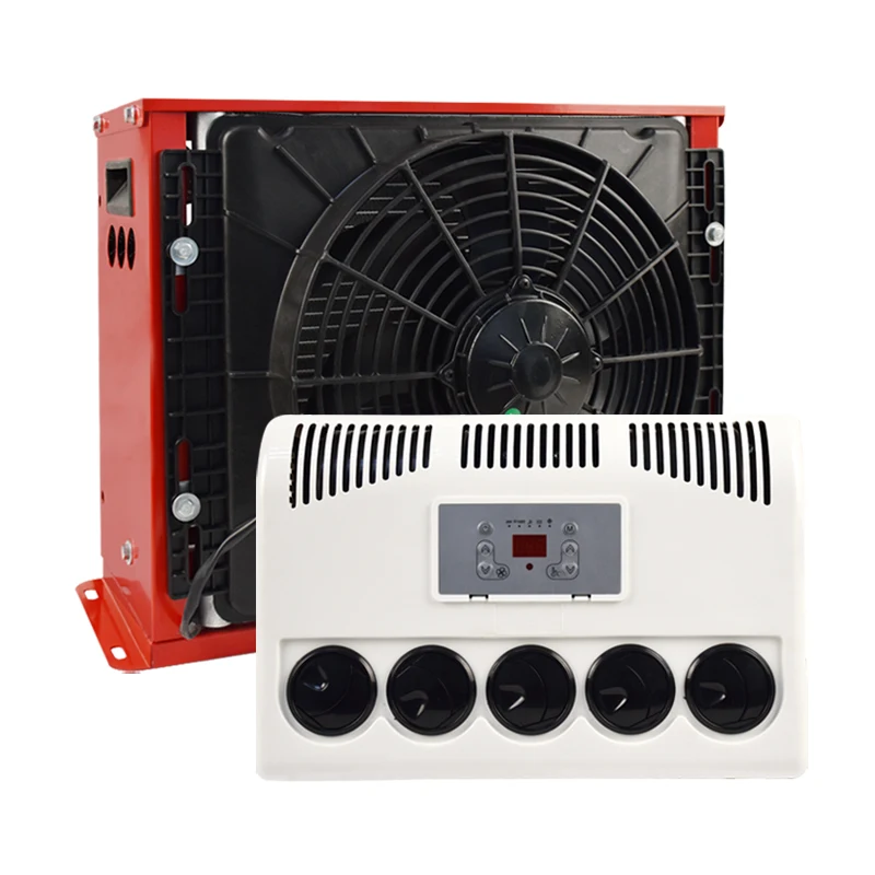 

Система кондиционирования автомобиля, парковочный кондиционер, 12 В постоянного тока, фургон, кулер для парковки грузовика, кондиционер