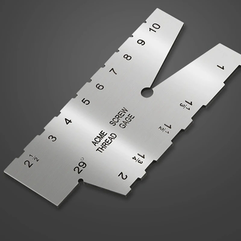 Calibrador de muestra de ángulo TR 29 ° T, herramienta de calibre de rosca de tornillo, rectificado, herramientas de corte de acero inoxidable, 2 paquetes