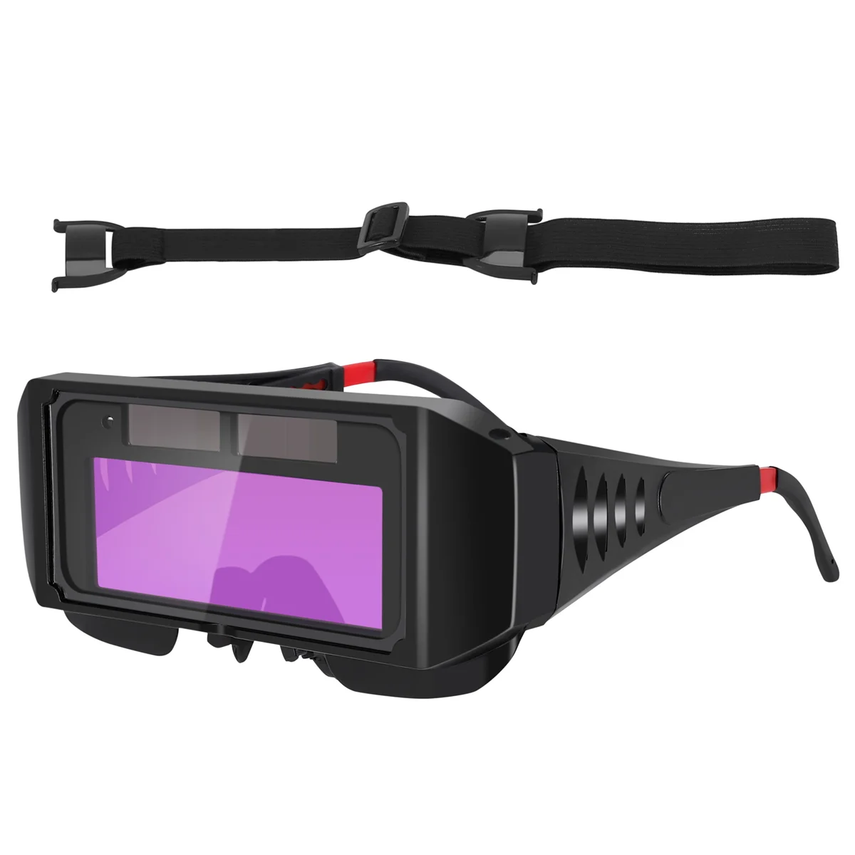 ABNP Oscuramento automatico Casco per saldatura Cambio automatico della luce Occhi antiriflesso Occhiali protettivi Maschere Autos Shades