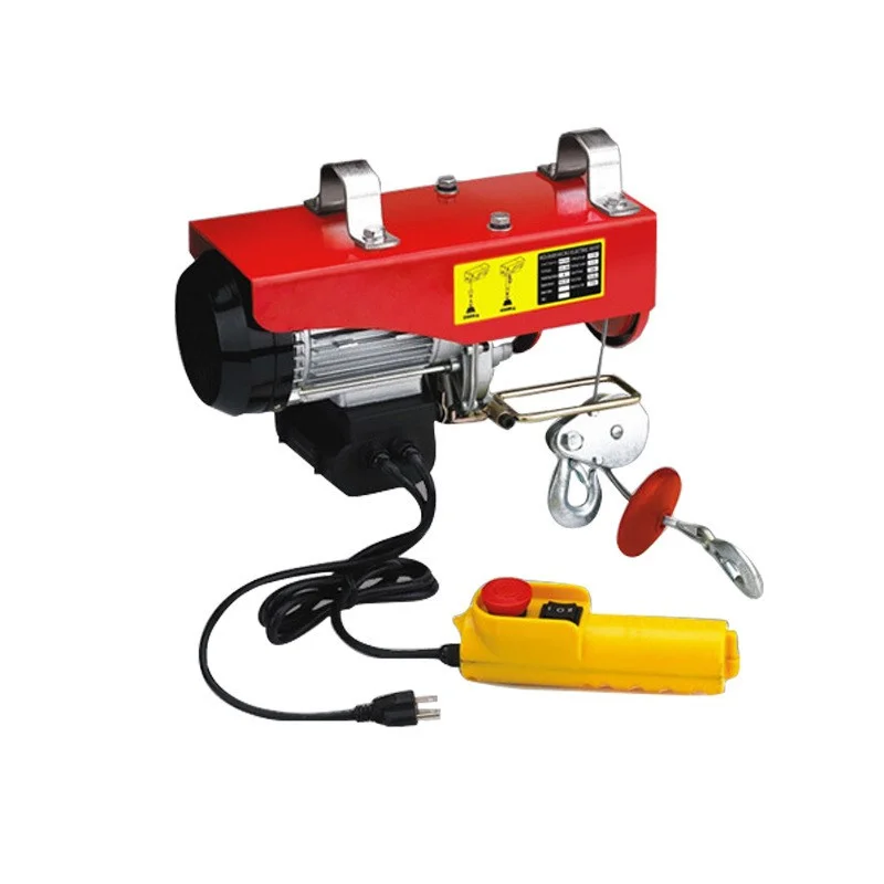 Small Wire Rope Mini Electric Hoist Pa400 Pa800 1 Ton 2 Ton 5 Ton Electric Winch Electric Wire Rope Lift Hoist