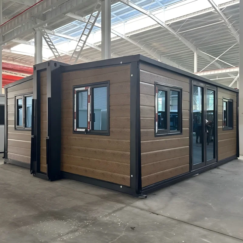 Luxury Modern Steel Structure 20ft/40ft Expandable Container Houses 3 Bedrooms Portable Tiny Home Prefabricated Villa Hotel