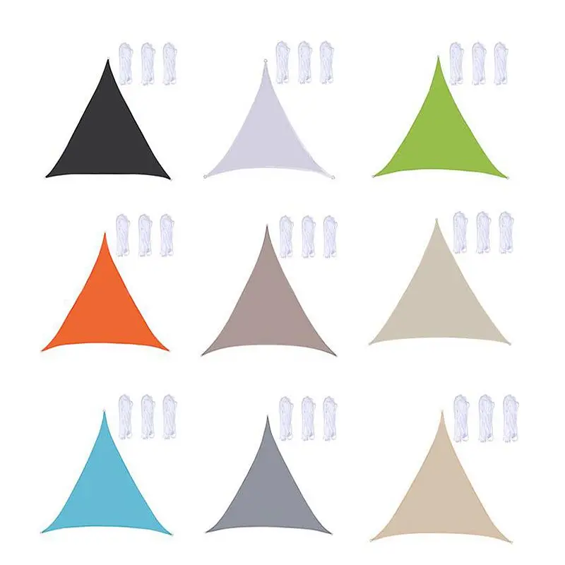 

Waterproof Sun Shade Sail UV Blocker Sunshade Right Triangle UV Block Canopy for Patio Backyard Lawn Garden Outdoor