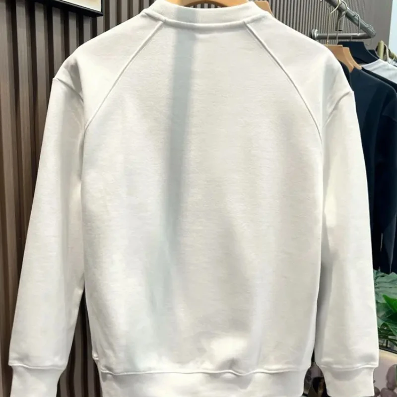 

New In Male Sweatshirt Loose Men's Pullover Cotton Simple High Quality Emo Designer Tops Streetwear Funny Warm Luxury Winter Xxl