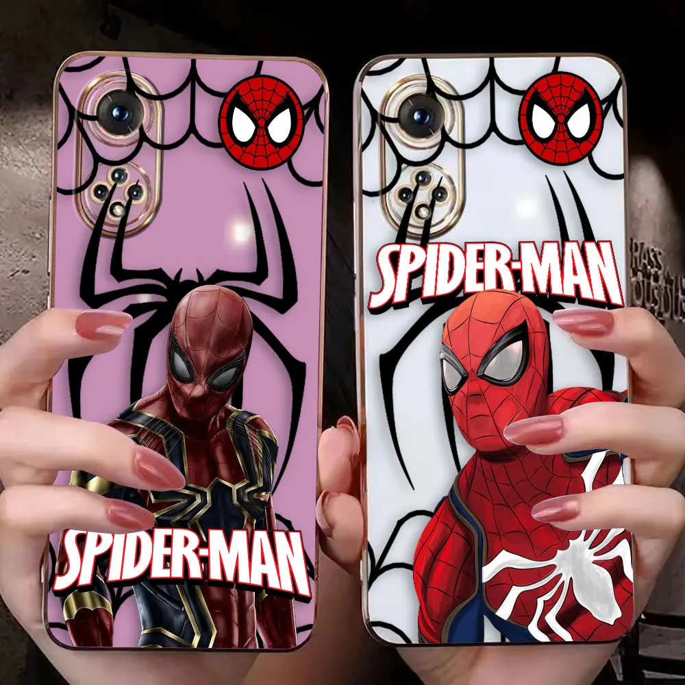 

Marvel Heroes SpiderMan Cover Smooth E-TPU Phone Case Huawei NOVA 3I 4 5I 5T 7 7I 8I 9 9SE 10 Y70 X7A X9A 20 50 70 90 Case Funda