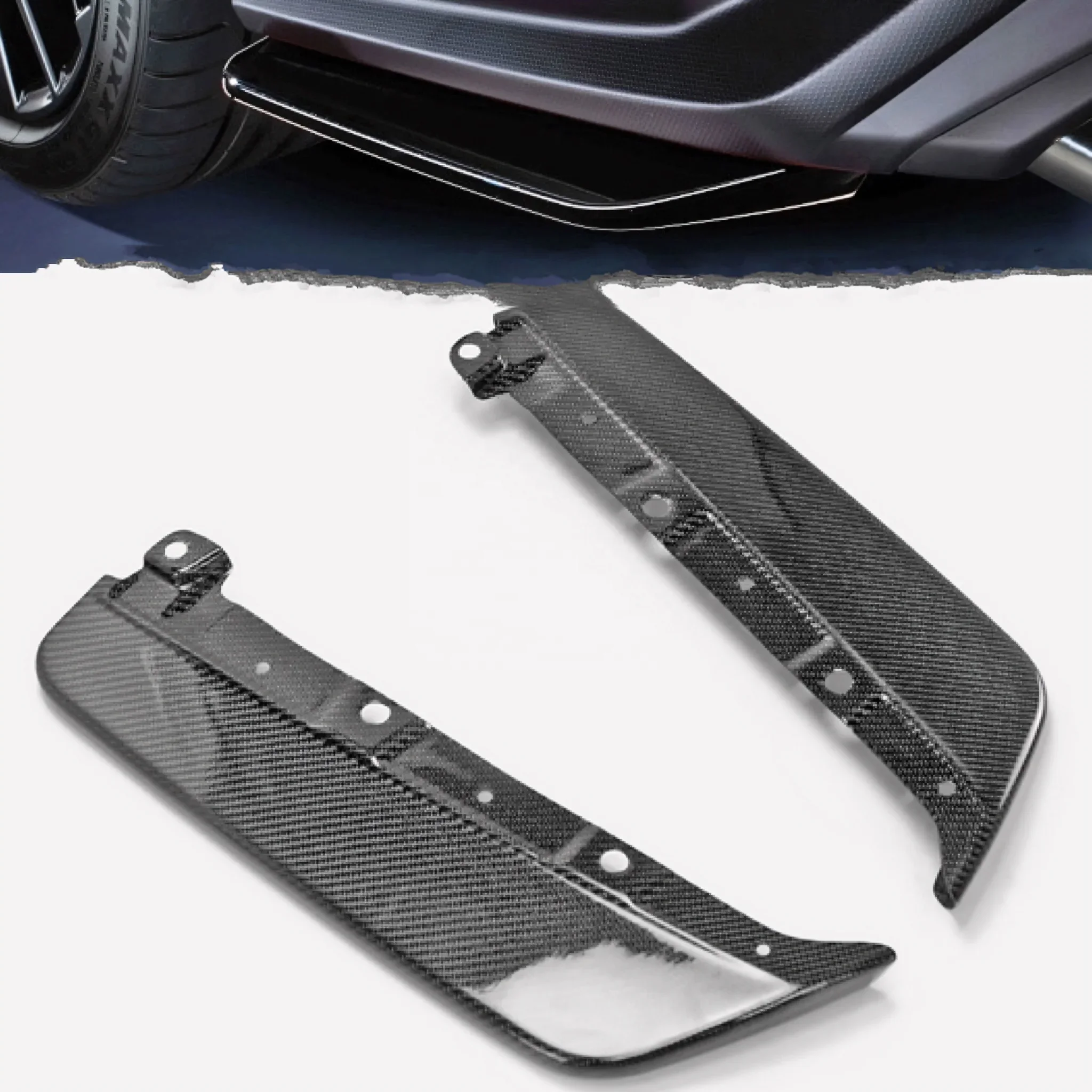 For 2023 Subaru WRX  STI Type Rear Bumper SPAT  New WRX VBH  Car Bumper Spat