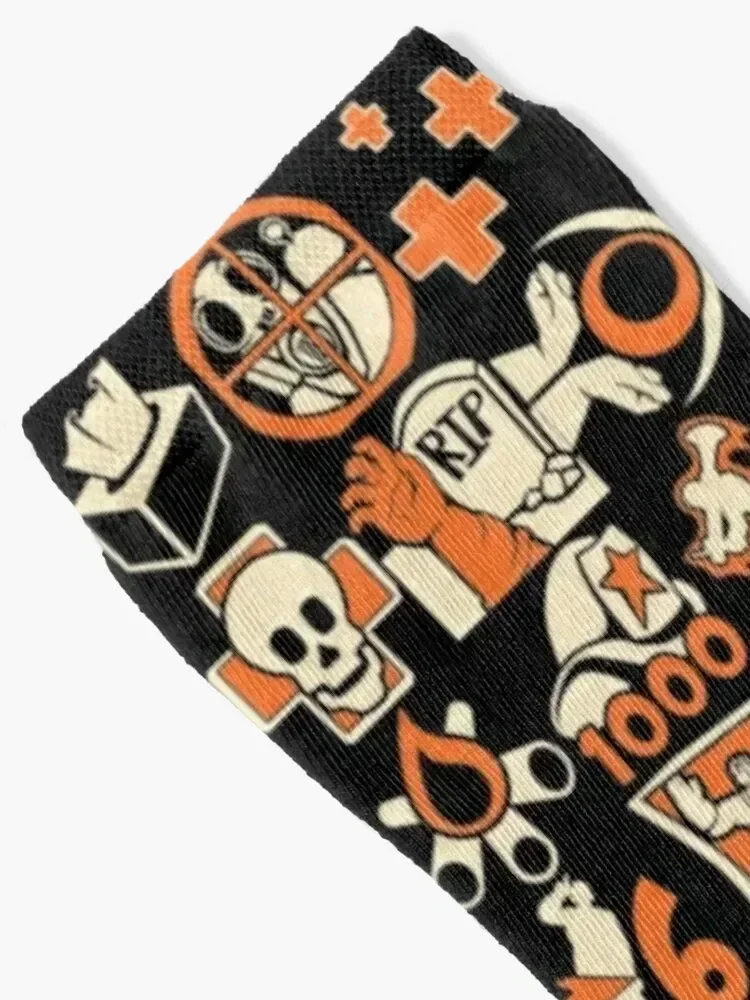 TF2 Achievements Socks cartoon Christmas cute christmas gifts Women Socks Men's