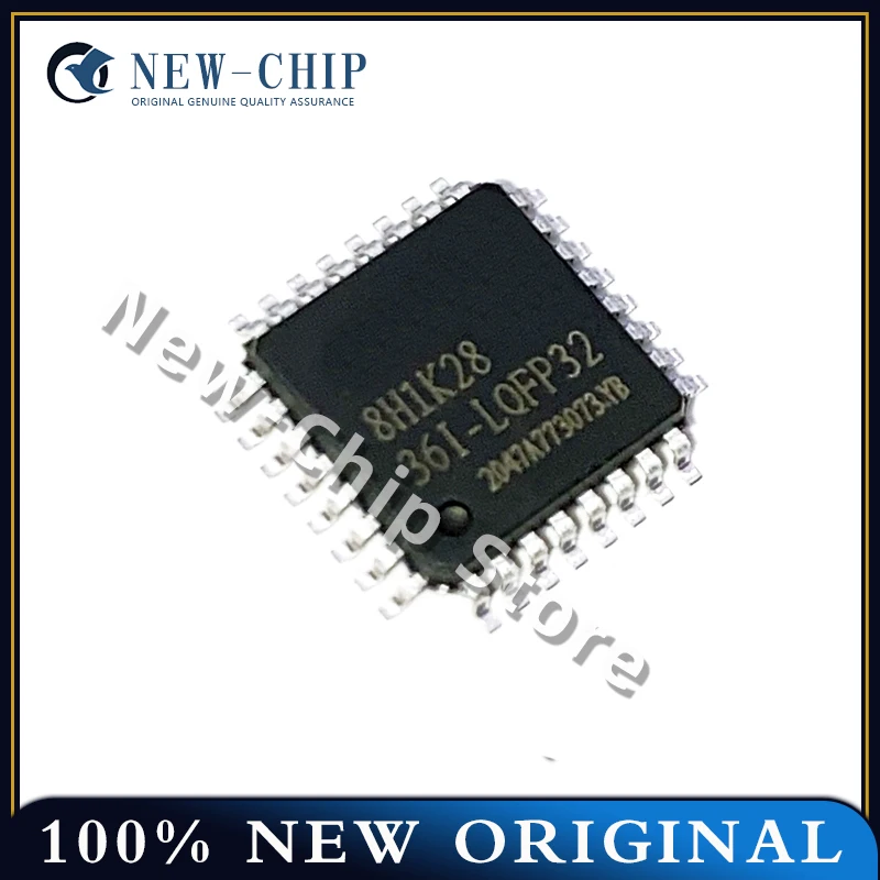 50PCS-500PCS/LOT STC8H1K28-36I-LQFP32 8H1K28-36I QFP32 New Original