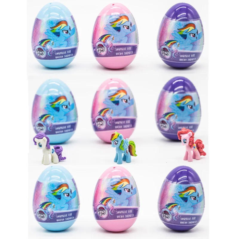 Hasbro My Little Pony Surprise Gashapon Capsule Toy Rarity Twilight Sparkle Rainbow Dash Doll Model Table Ornaments Kids Gifts