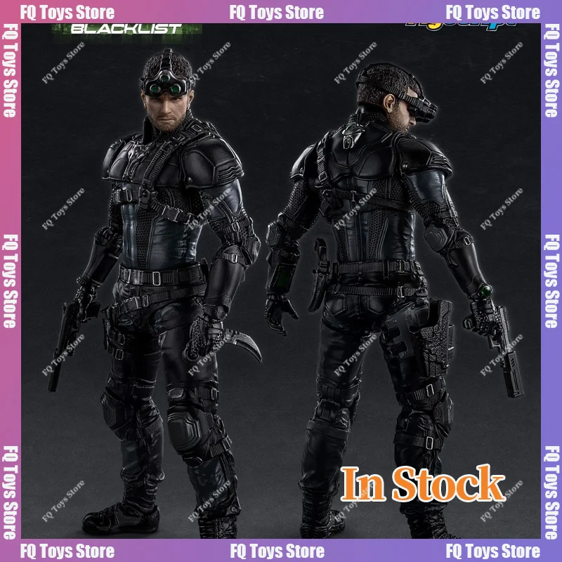 En Stock Figura de Acción Coleccionable de Sam Fisher de Splinter Cell: Blacklist, Serie CCS FigScript, Escala 1/12, Regalo