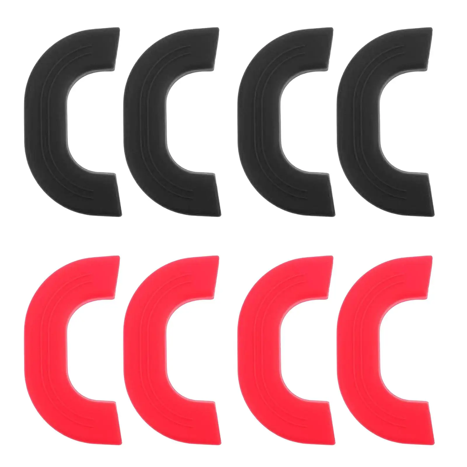 

4x силиконовый держатель для подставок, ручка для горячей сковороды для сковородок, вокс