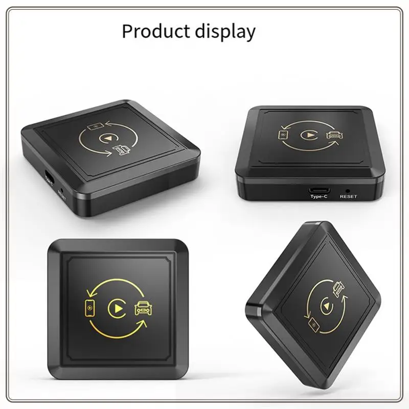 

Надежный беспроводной адаптер Carplay Android-2 в 1, автомобильный адаптер Android Auto, беспроводной адаптер, преобразование проводной в беспроводной коробке Carplay