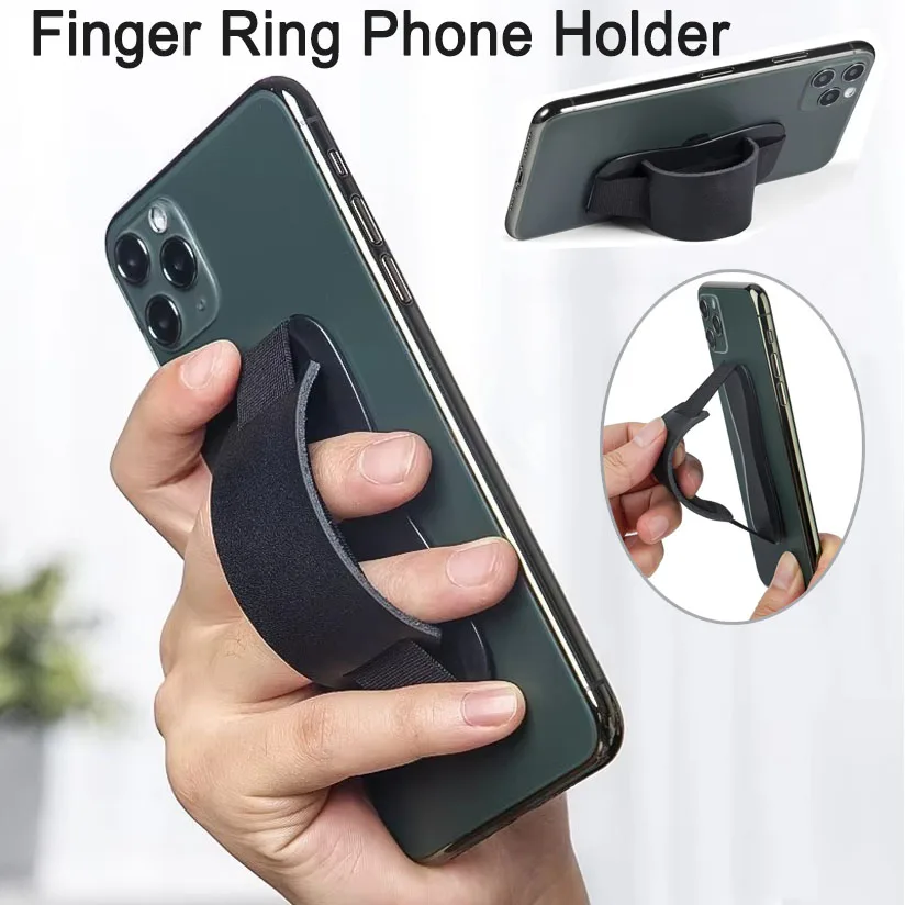 

Держатель для телефона с кольцом на палец, держатель для телефона для рук, универсальный ремешок на палец, держатель для телефона, ручка для селфи для большинства смартфонов