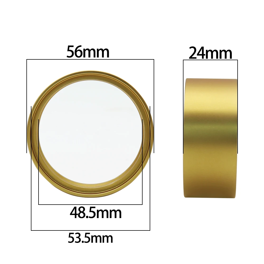 92g/1Pcs Brass 1.9Inch Beadlock Wheel Rim Brass Counter Weights for 1/10 RC Crawler Car Axial SCX10 II 90046 TRX4 TRX6