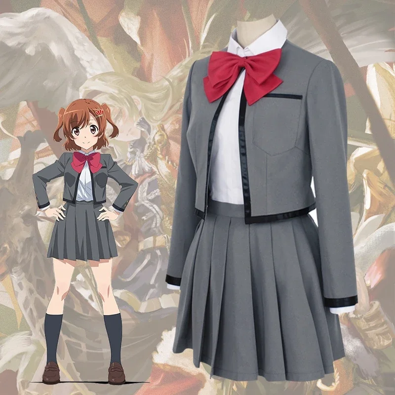 Anime Cosplay Costume The Musical Revue Starlight Costume Paradise Shinya uniform Women's uniform Coat / Shirt / Tie / Skirt