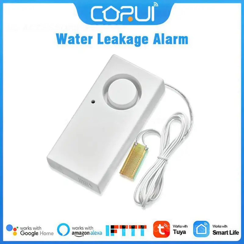 家庭用ポータブル独立検出フラッドアラーム、abs水漏れアラーム、耐久性のある音声アラーム、110db