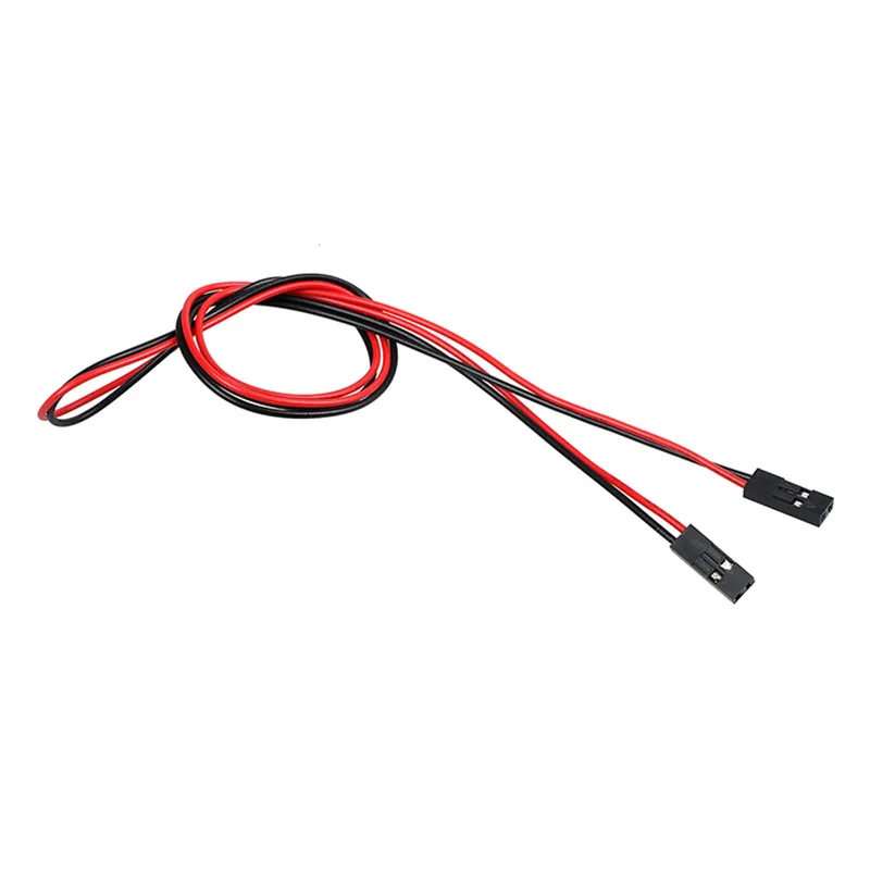 50pcs/lot DuPont Cables 30cm 2pin AWG26  Breadboard Jumper Wires Cables M-M Male to Female F-F for Electronic DIY Starter Kits