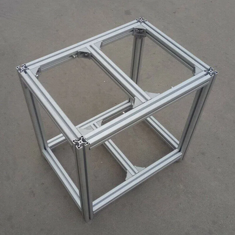 Aluminum Profile Corner Bracket Set 2020 Series with M5x10mm Fasteners for 6mm Slot T-Slot Framing Applications