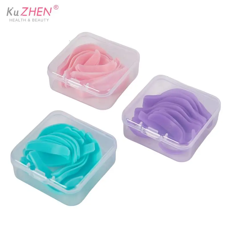 1/7Pair/box  Eyelash Lifting Kit Silicone Pad Eye Lash Perm Pad Eyelashe Extension Accessories 3D Eyelash Curler Applicator Tool