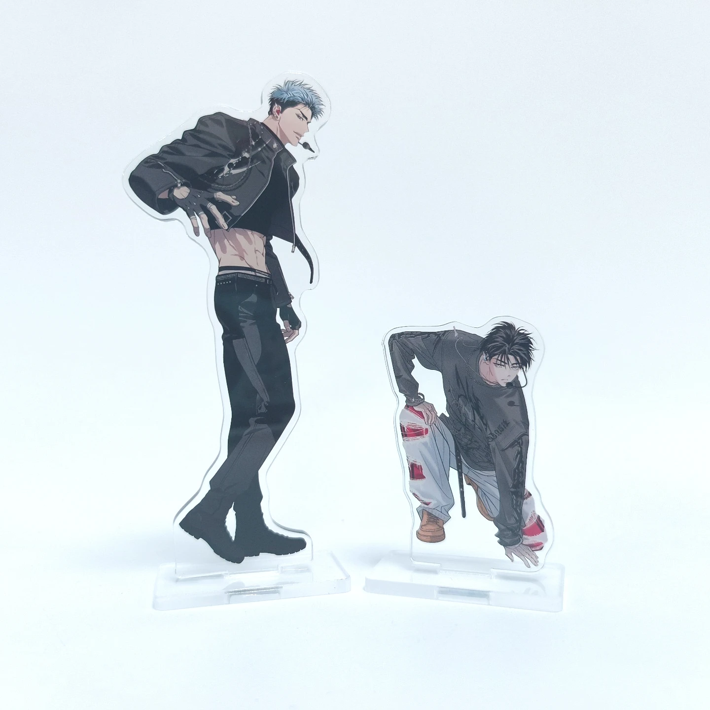 Spaklz R2R Soporte Acrílico BL Yaoi Manhwa Llavero Coleccionable de Anime Regalo