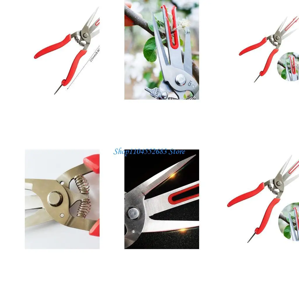 

Y6GD Portable Scissors with for Sharp Blade Anti-slip Rubber Handle Thinning Scissors