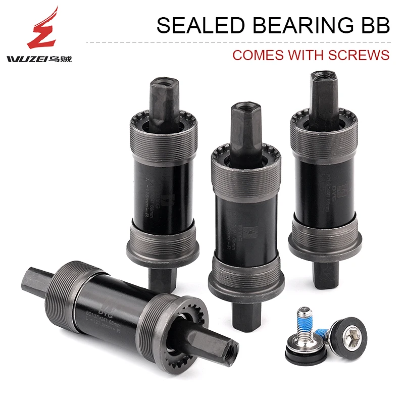 MTB-Kurbelwellenlager 122,5 mm – Perfekte Passform für dein Fahrrad mit Square-Hole-Kurbel