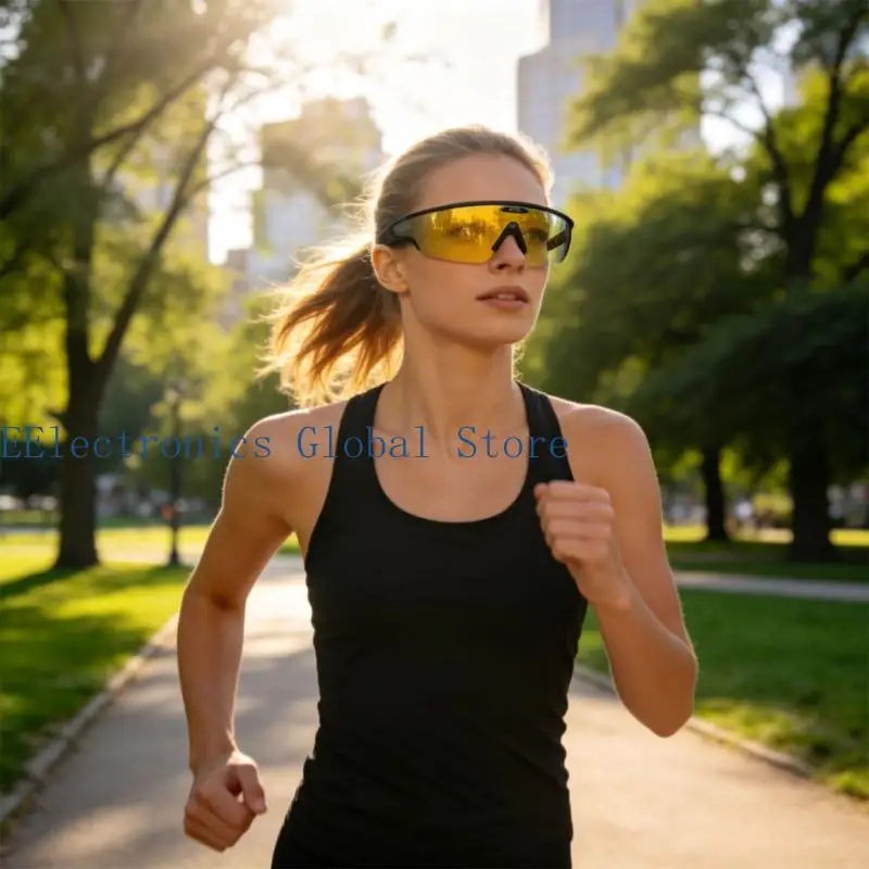462B Glasses Camera Cover Set for Family Outings and Hiking, 4 Matte Black Thermoplastic Elastomer Covers with LED Opening