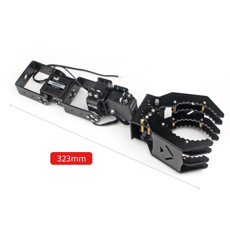 4. Degree-of-freedom robotic arm, oversized gripper, claw, robot vehicle-mounted robotic arm, bus servo