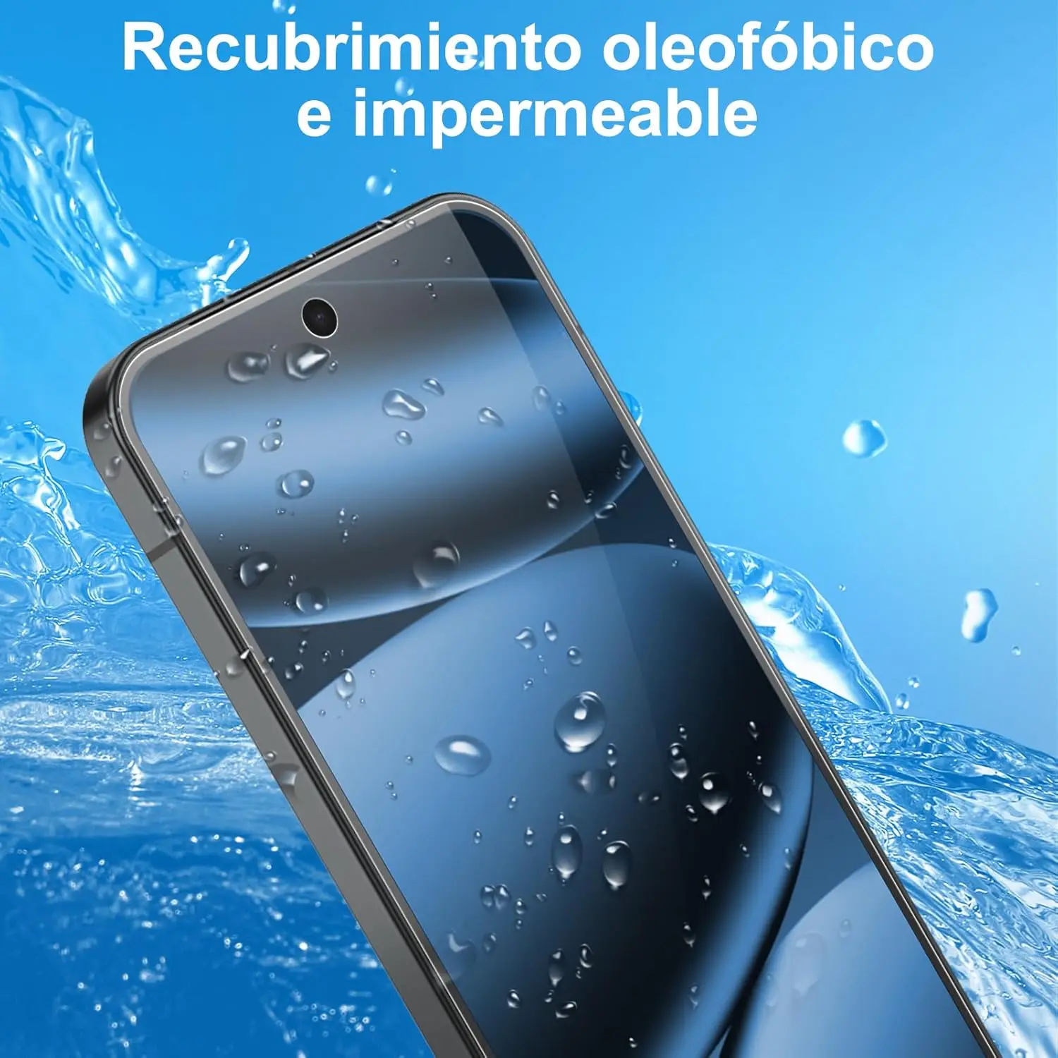 2/4 قطعة واقي شاشة عالي الدقة لهاتف جوجل بيكسل 9/9 برو/بيكسل 10/10 برو 9H طبقة من الزجاج المقسى